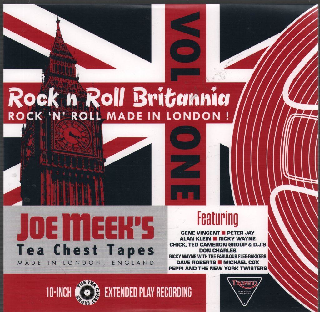 Various Artists - Rock N Roll Britannia Vol. 1 Joe Meek's Tea Chest Tapes - 10 Inch