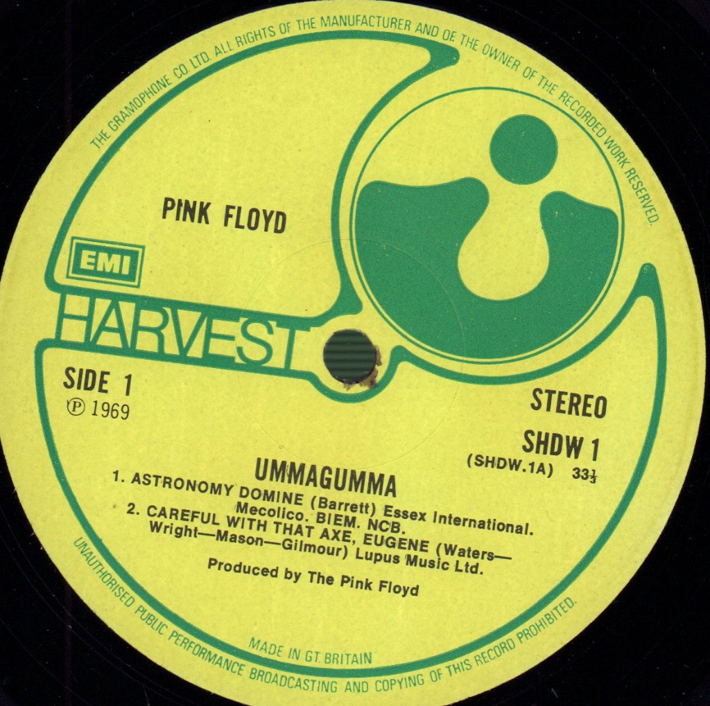 Pink Floyd - Ummagumma - Double Lp
