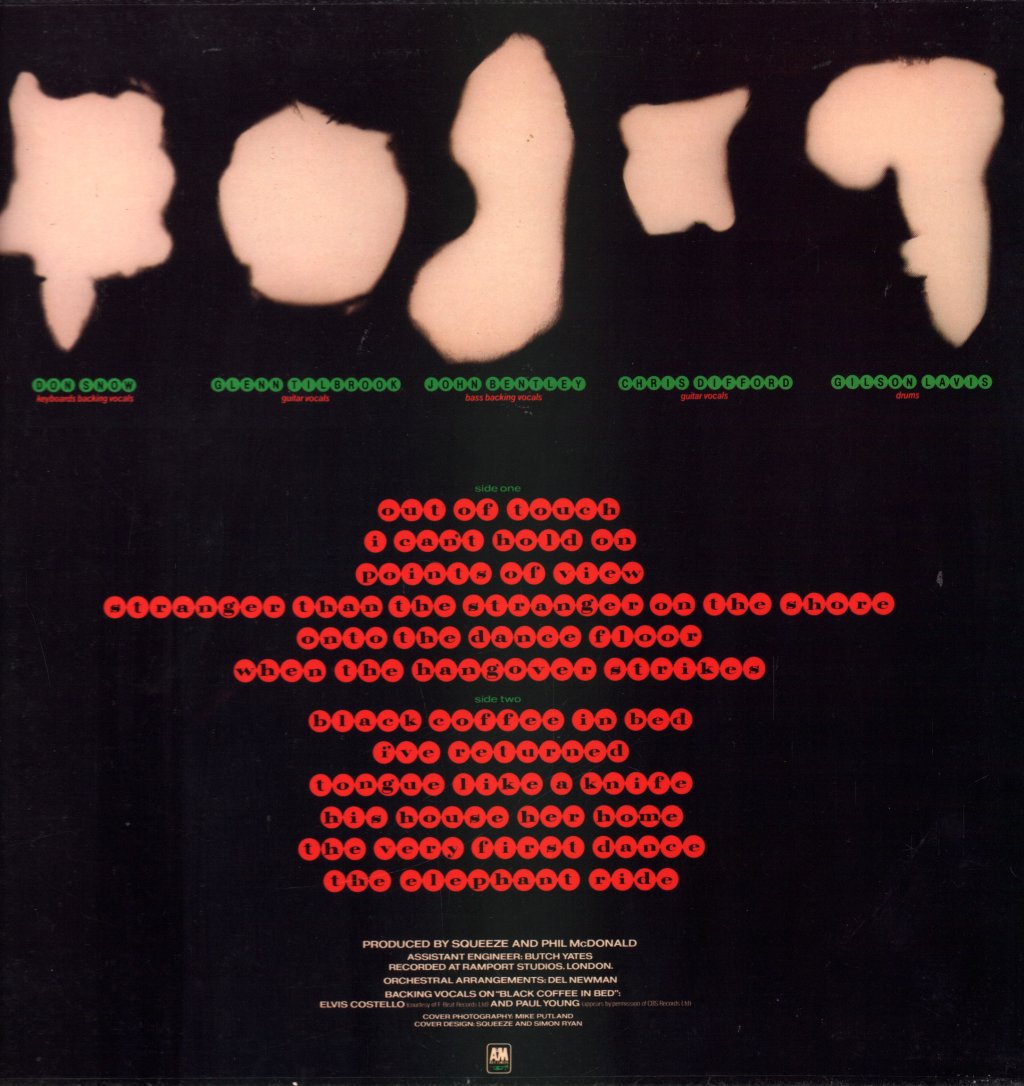 Squeeze - Sweets From A Stranger - Lp