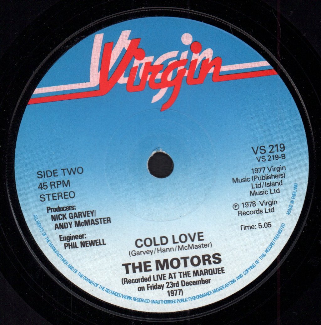 Motors - Airport - 7 Inch