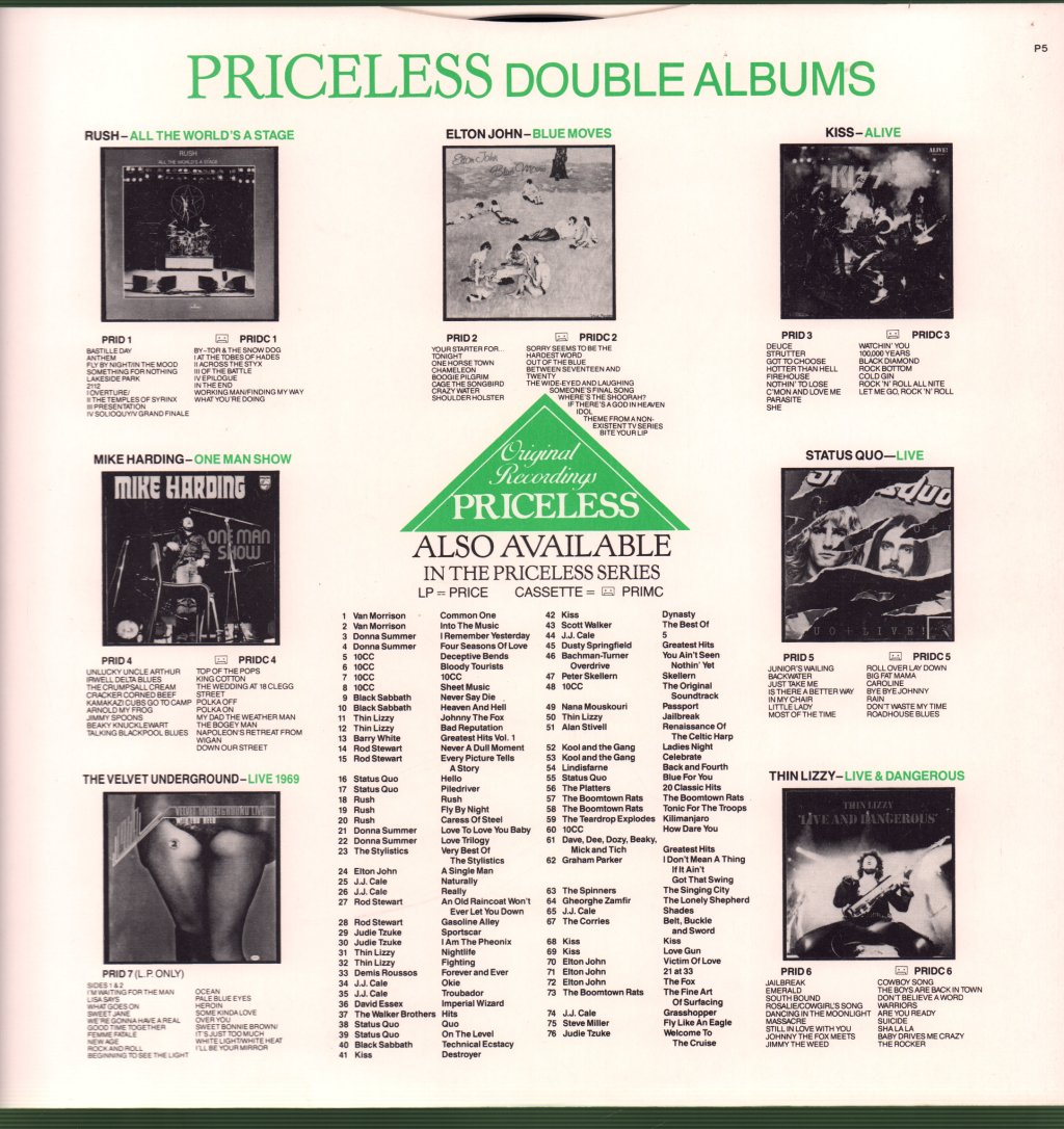 Kiss - Double Platinum - Double Lp