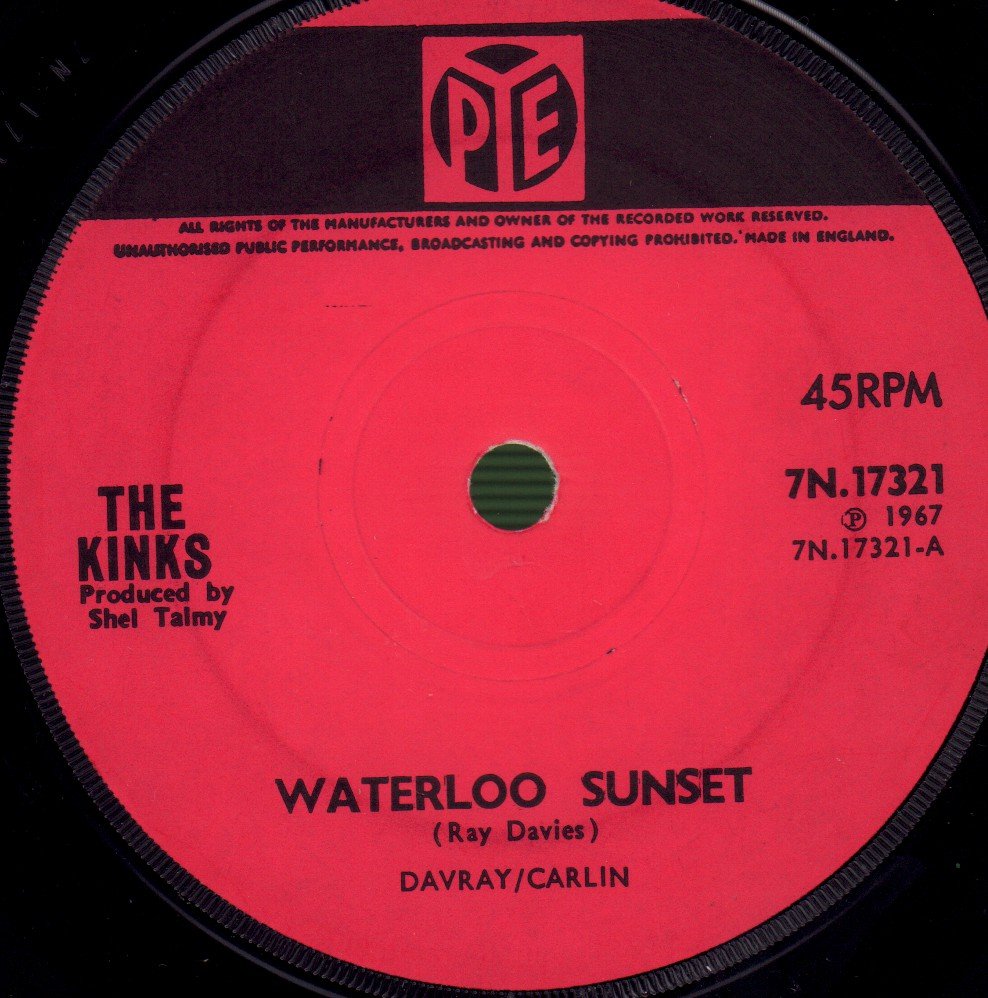 Kinks - Waterloo Sunset - 7 Inch