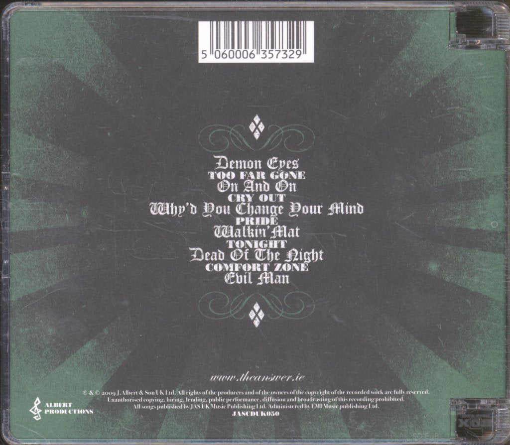 Answer - Everyday Demons - Cd