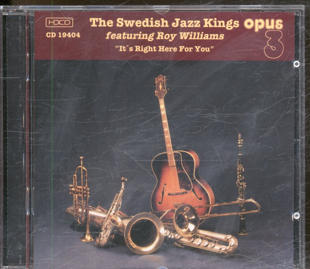 Swedish Jazz Kings Featuring Roy Williams - It's Right Here For You - Cd