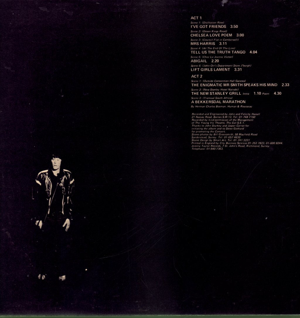 Jeremy Taylor - Live at The Young Vic - Lp