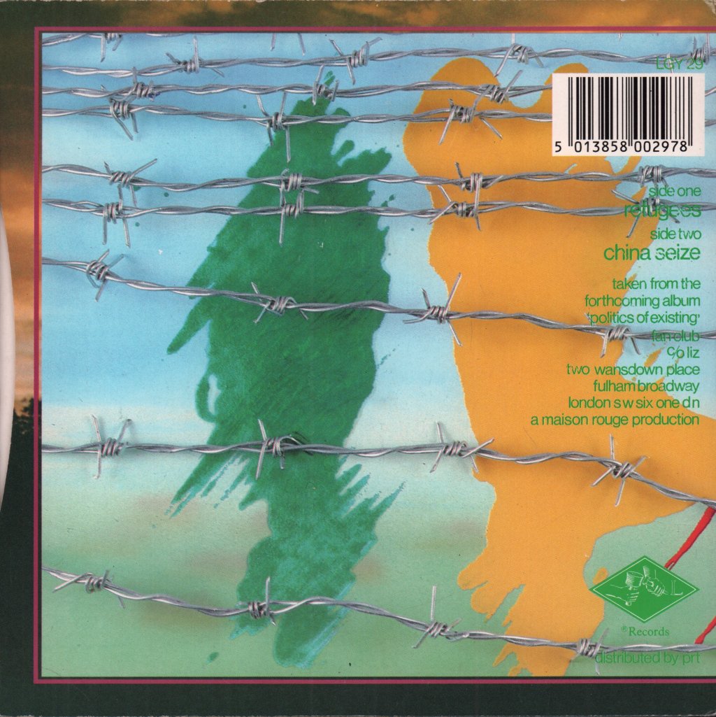 Sad Cafe - Refugees - 7 Inch