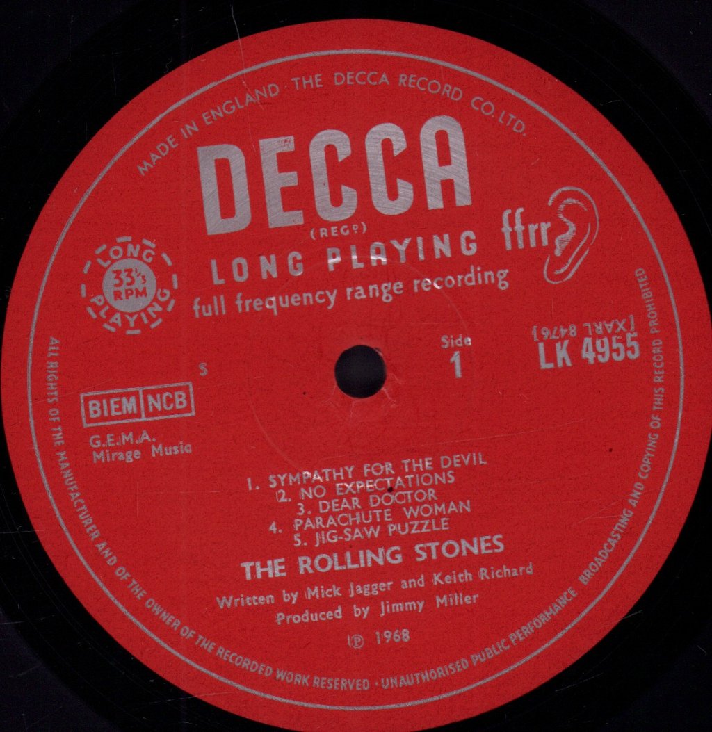 Rolling Stones - Beggars Banquet - Lp