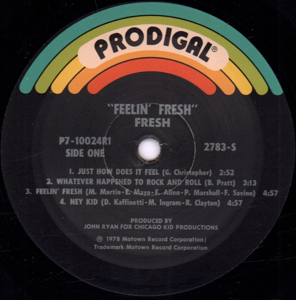 Fresh (Soul Group) - Feelin' Fresh - Lp