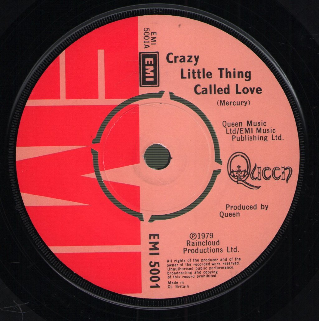 Queen - Crazy Little Thing Called Love - 7 Inch