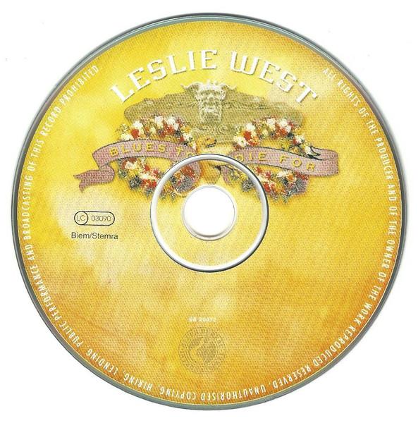 Leslie West - Blues To Die For - Cd