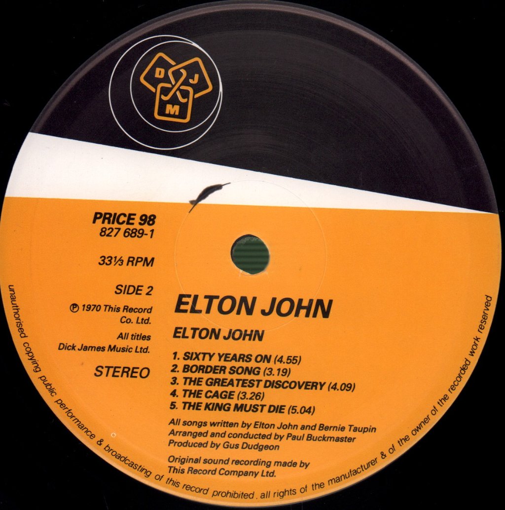 Elton John - Elton John - Lp