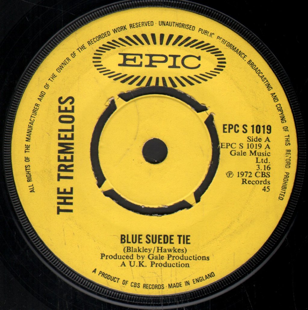 Tremeloes - Blue Suede Tie - 7 Inch