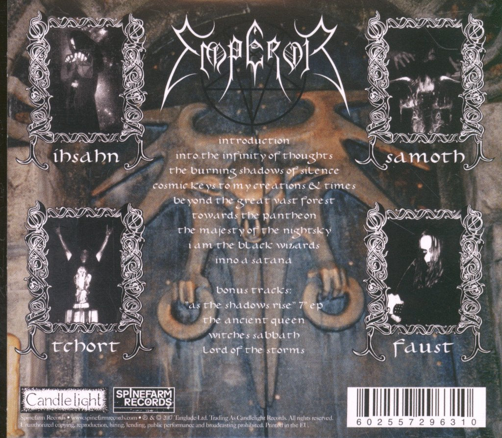 Emperor (Black Metal Group) - In The Nightside Eclipse - Cd