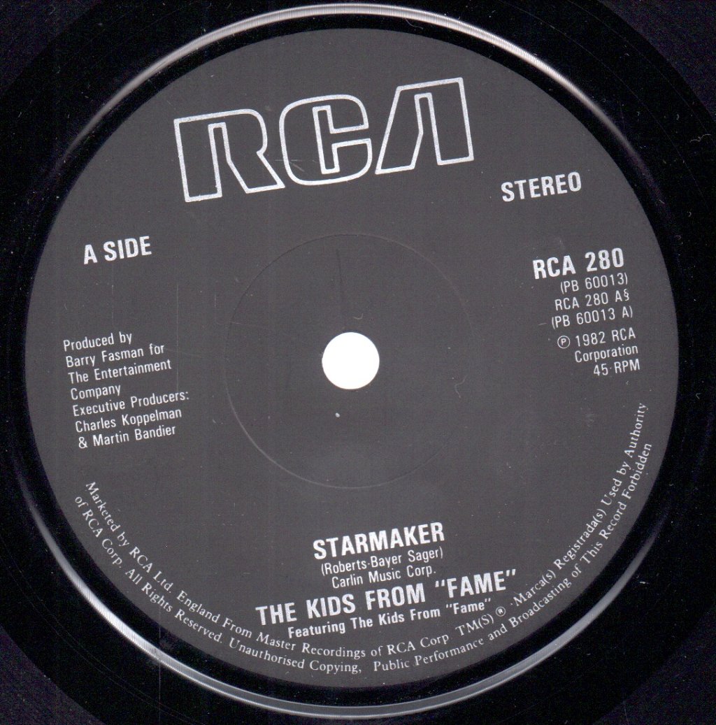 Kids From Fame - Starmaker - 7 Inch