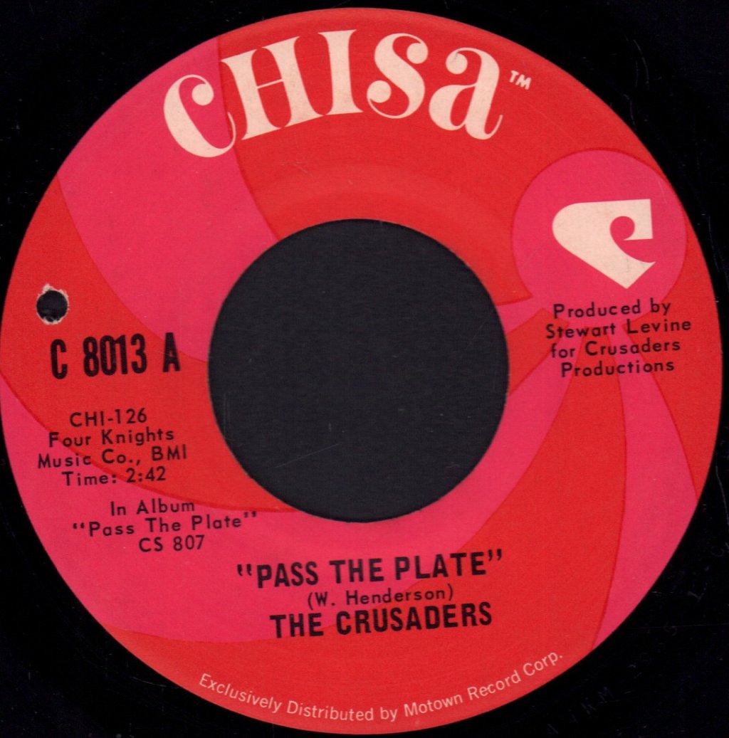 Crusaders - Pass The Plate - 7 Inch