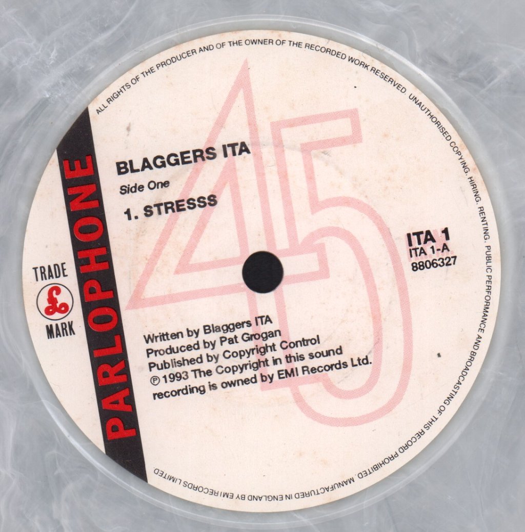 Blaggers Ita - Stress - 7 Inch