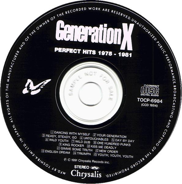 Generation X - Perfect Hits 1975 - 1981 - Cd