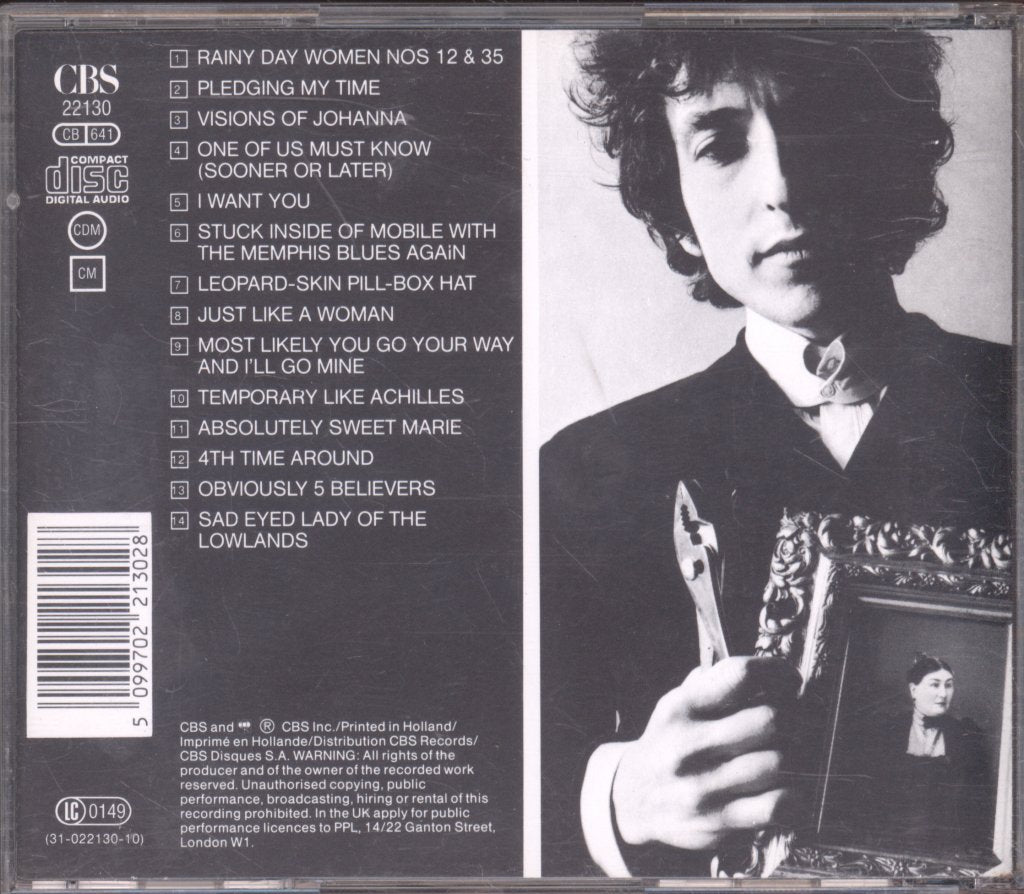 Bob Dylan - Blonde On Blonde - Cd