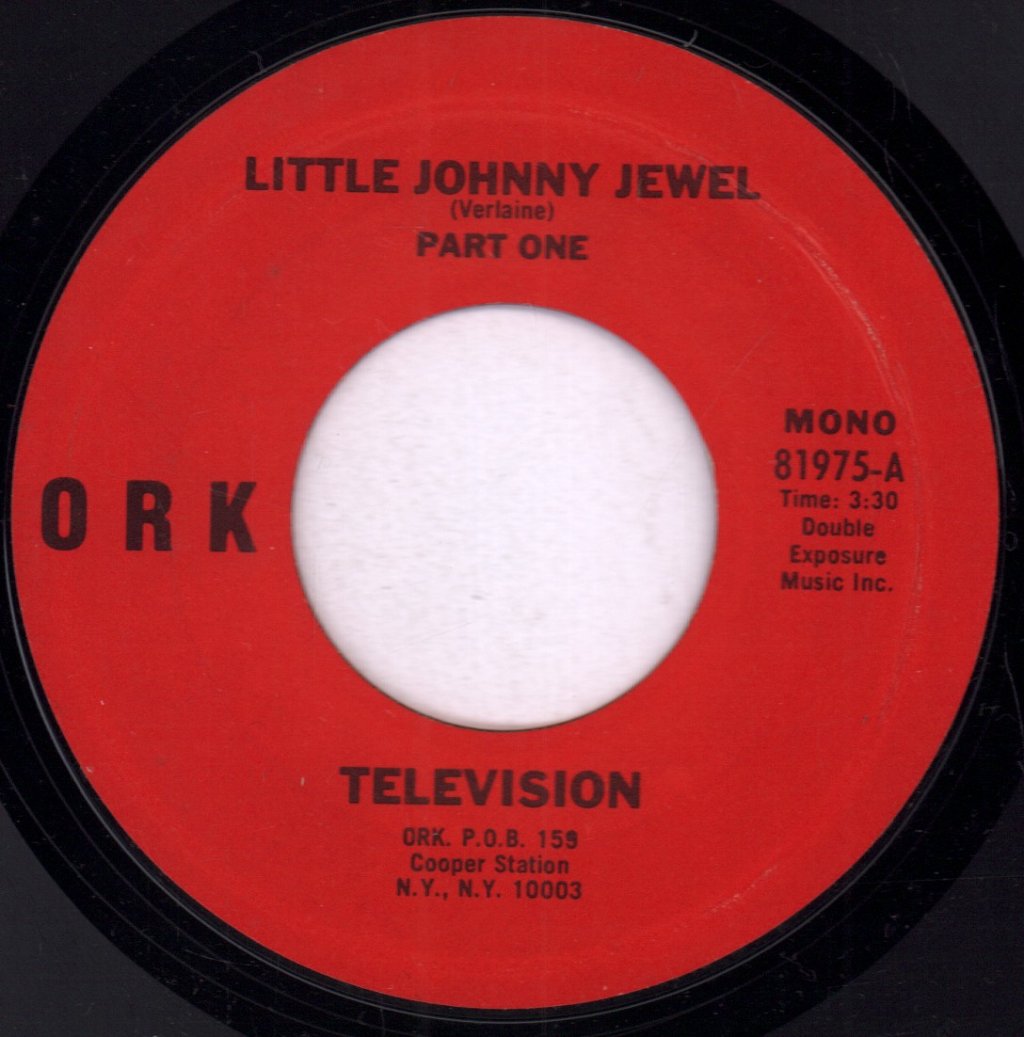 Television - Little Johnny Jewel - 7 Inch