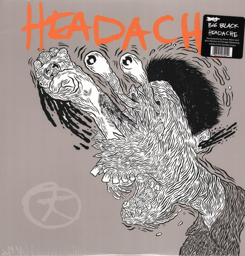 Big Black (Punk Group) - Headache EP - 12 Inch