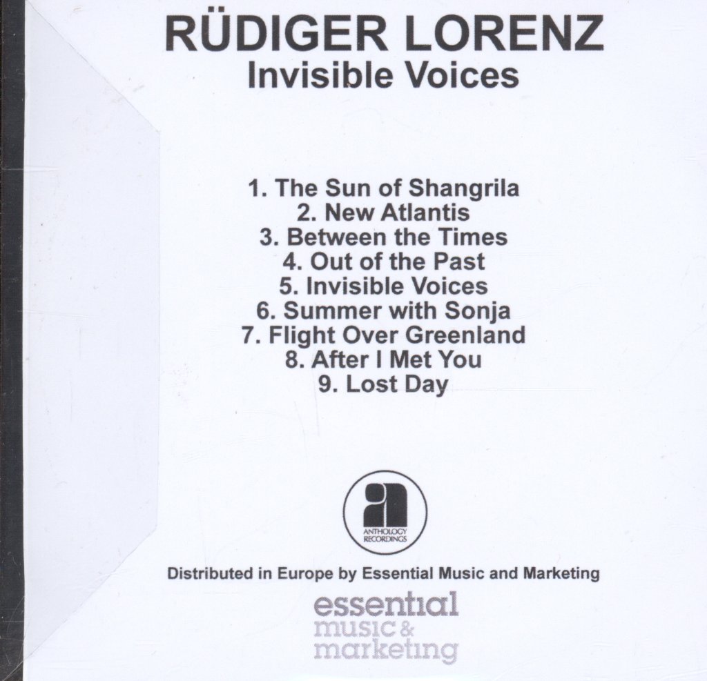 Rudiger Lorenz - Invisible Voices - Cdr