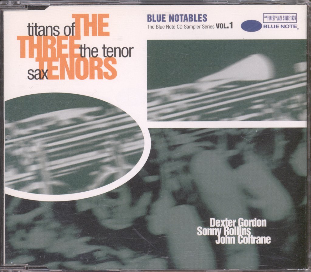 Dexter Gordon - Three Tenors - Titans Of The Tenor Sax. Blue Notables Vol. 1 - Cd