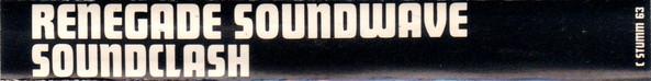 Renegade Soundwave - Soundclash - Cassette