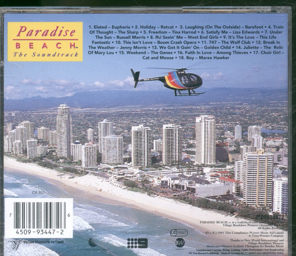Various Artists - Paradise Beach - The Soundtrack - Cd