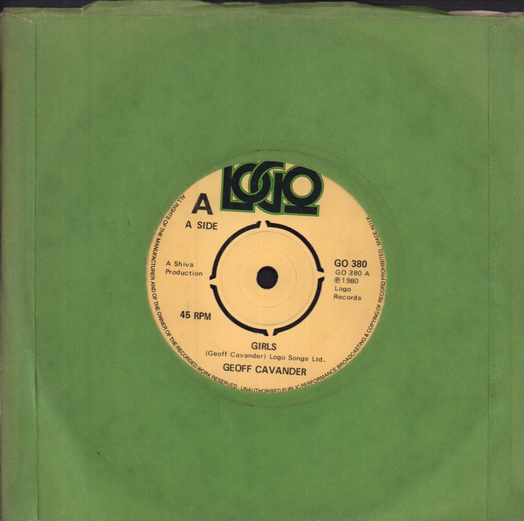 Geoff Cavander - Girls - 7 Inch
