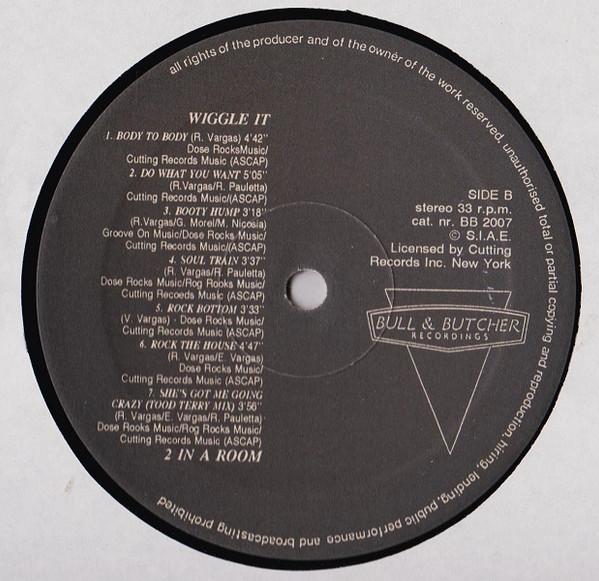 2 In A Room - Wiggle It - Lp