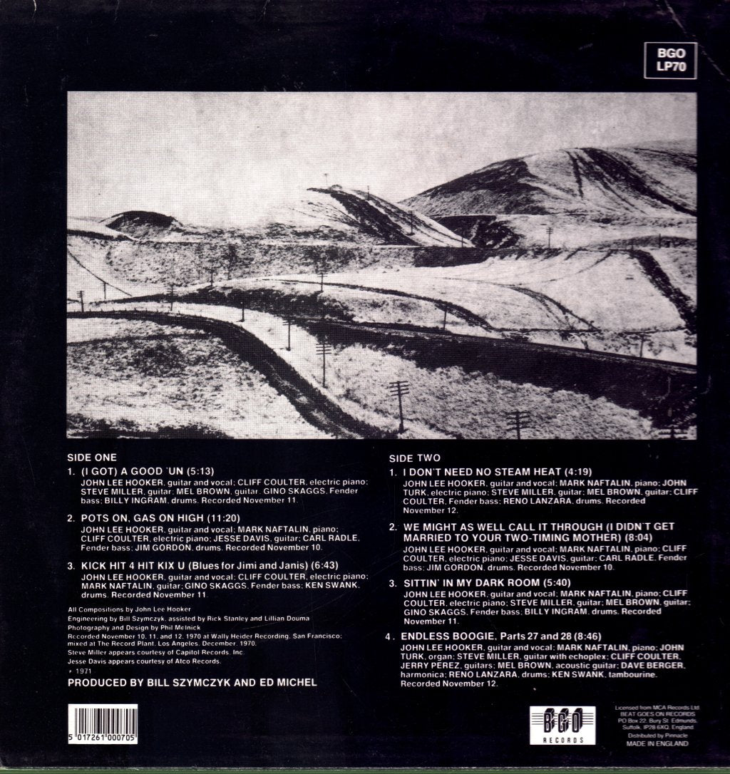 John Lee Hooker - Endless Boogie - Lp