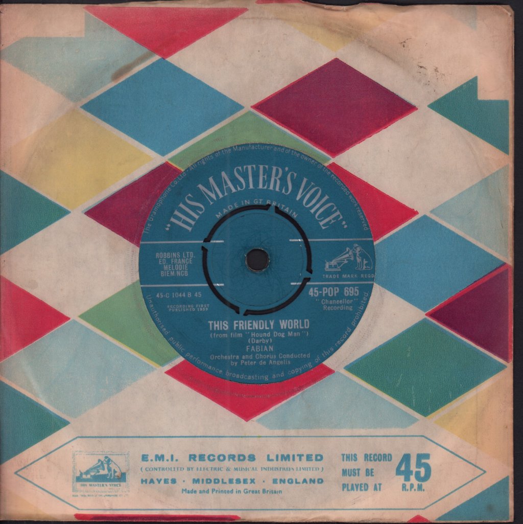 Fabian - Hound Dog Man - 7 Inch