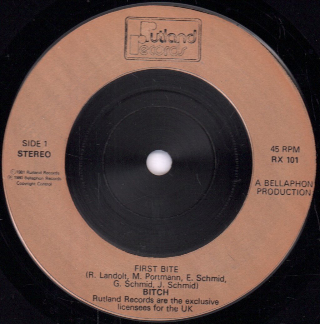 Bitch (Nwobhm Style Group) - First Bite - 7 Inch