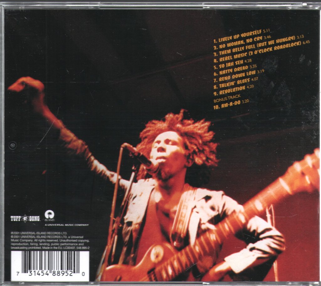 Bob Marley & The Wailers - Natty Dread - Cd