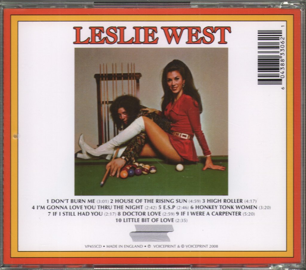 Leslie West - Great Fatsby - Cd