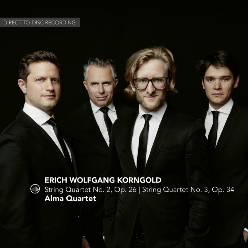 Alma Quartet - Korngold: String Quartet Nos. 2, Op. 26 & No. 3, Op. 34 - Cd