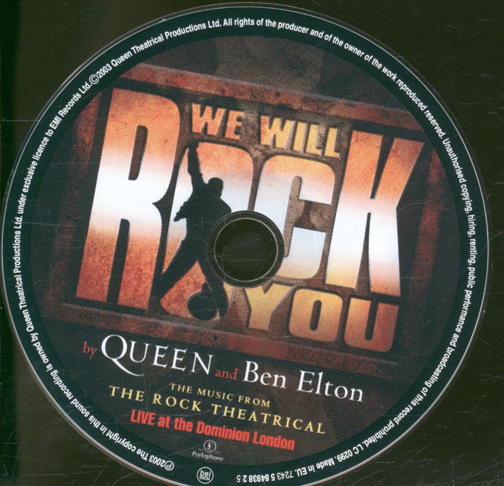 Various Artists - We Will Rock You - Original London Cast Recording - Cd