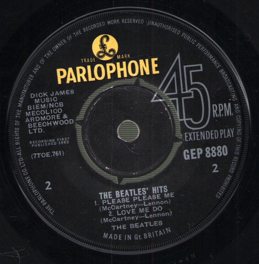 Beatles - Beatles Hits - 7 Inch