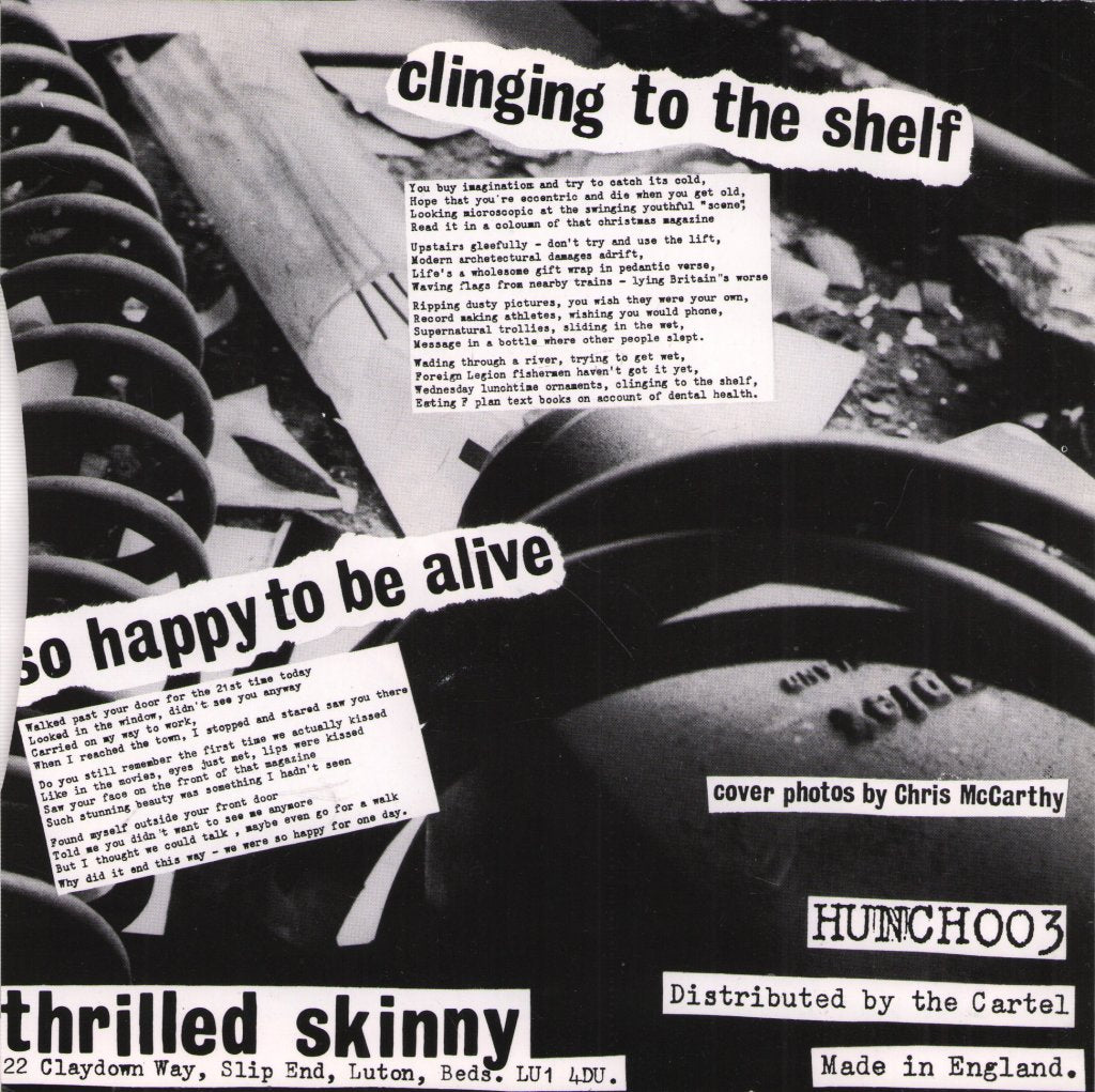 Thrilled Skinny - Clinging To The Shelf - 7 Inch