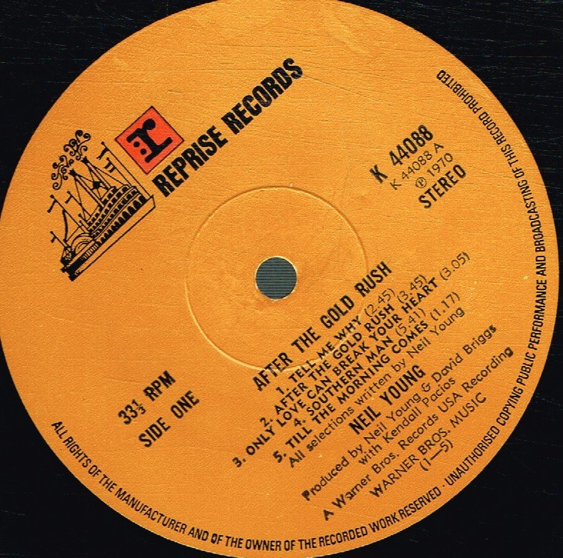 Neil Young - After The Gold Rush - Lp