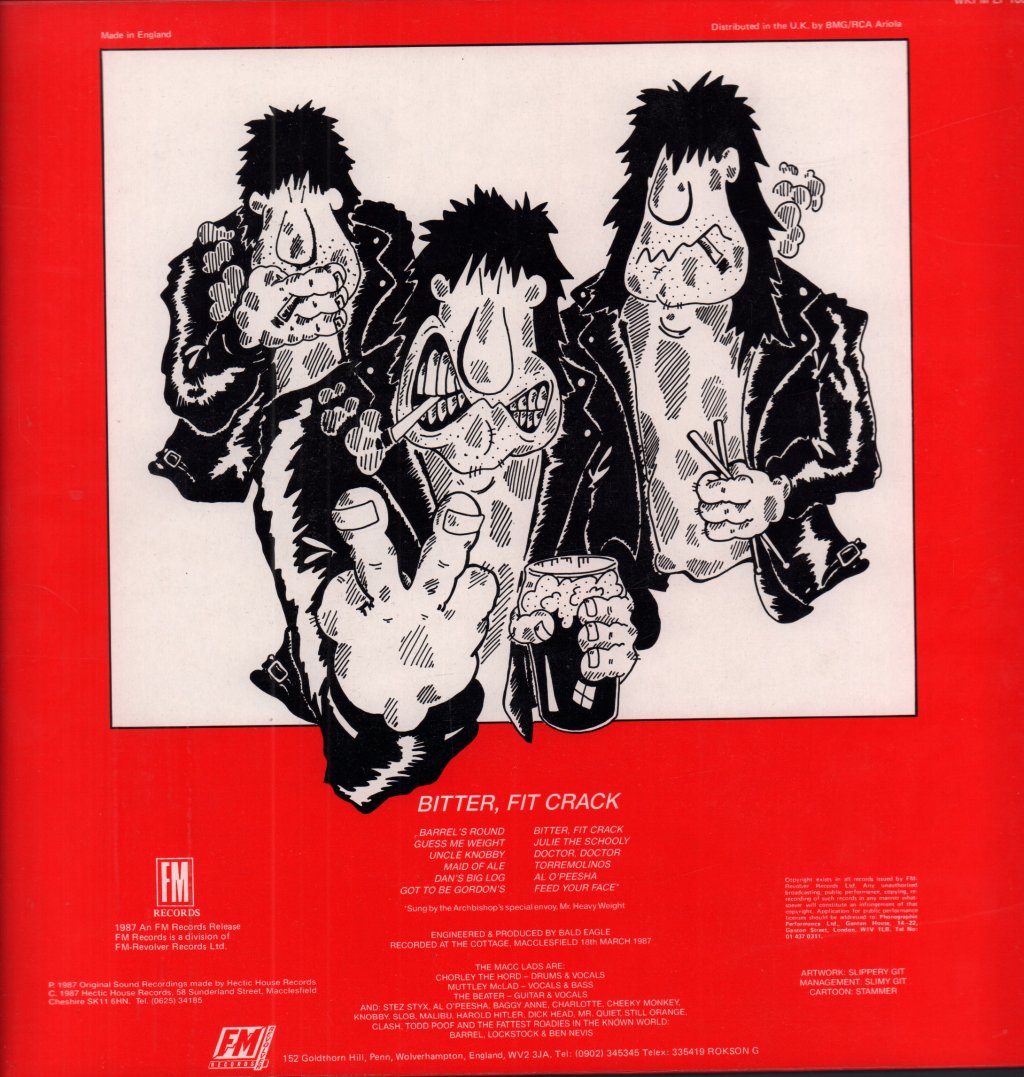 Macc Lads - Bitter Fit Crack - Lp