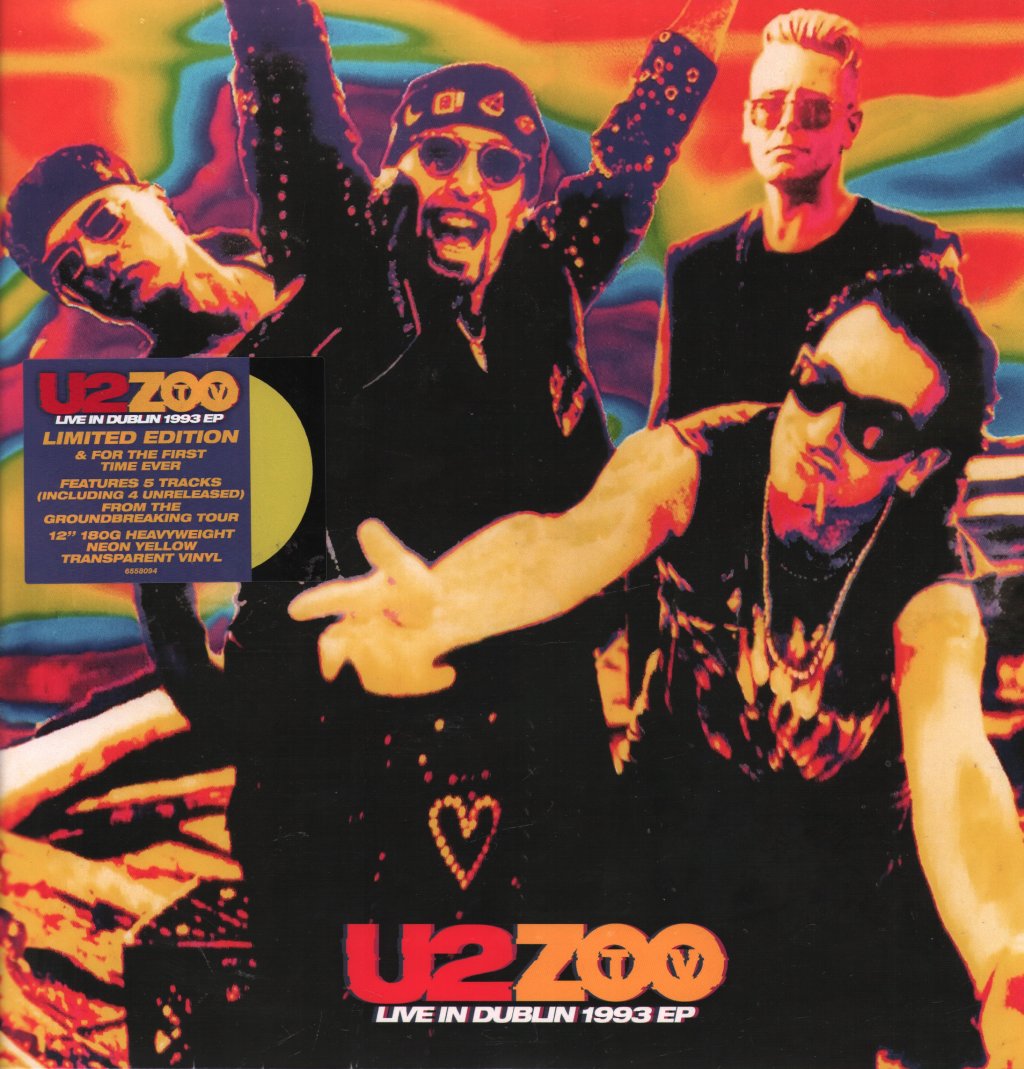 U2 - ZOO TV - Live In Dublin 1993 EP - 12 Inch