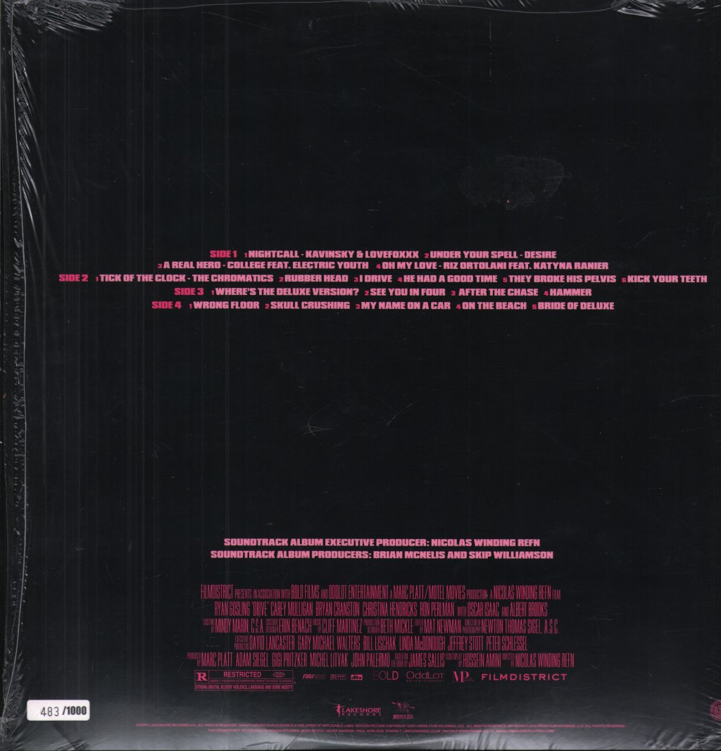 Cliff Martinez - Drive (Original Motion Picture Soundtrack) - Double Lp