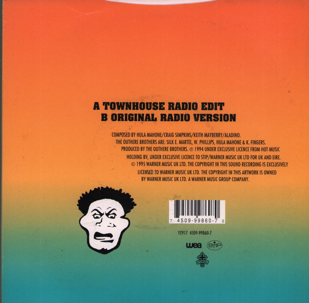 Outhere Brothers - Don't Stop (Wiggle Wiggle) - 7 Inch