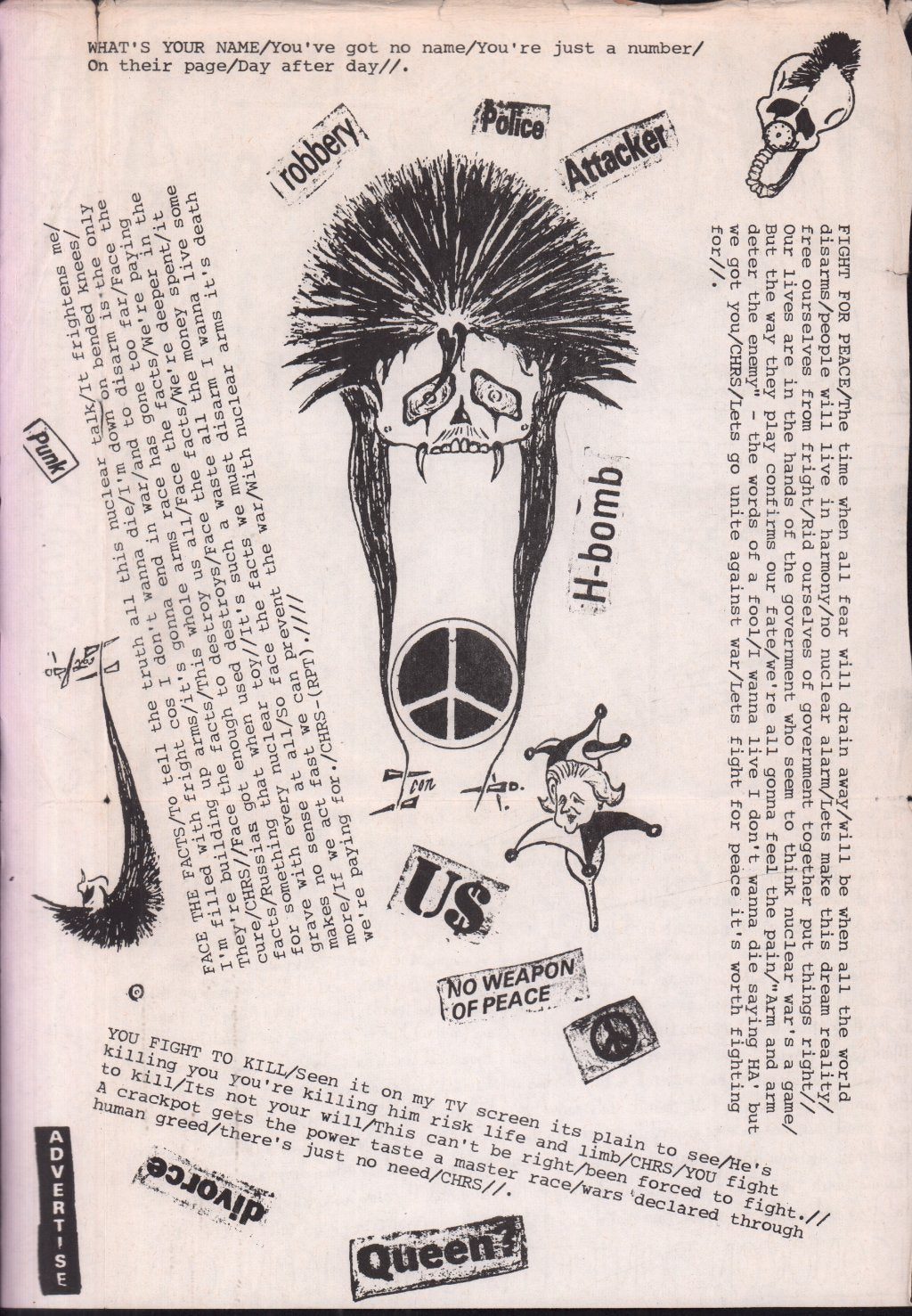 Icon Ad - Don't Feed Us Your Sh*T - 7 Inch