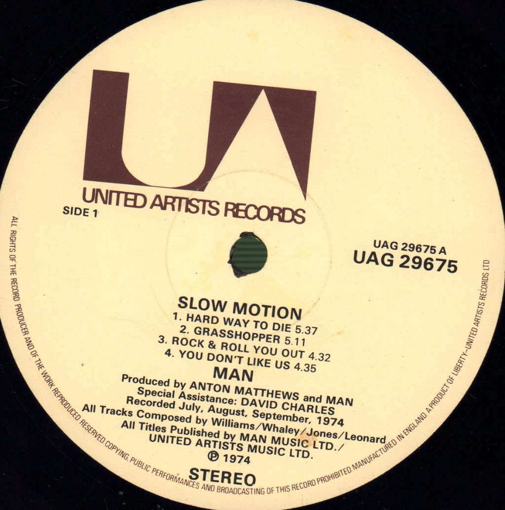 Man - Slow Motion - Lp