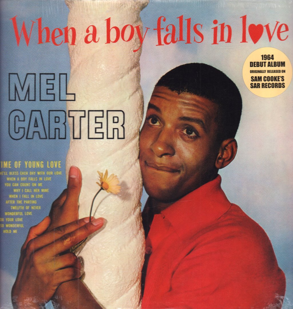 Mel Carter - When A Boy Falls In Love - Lp