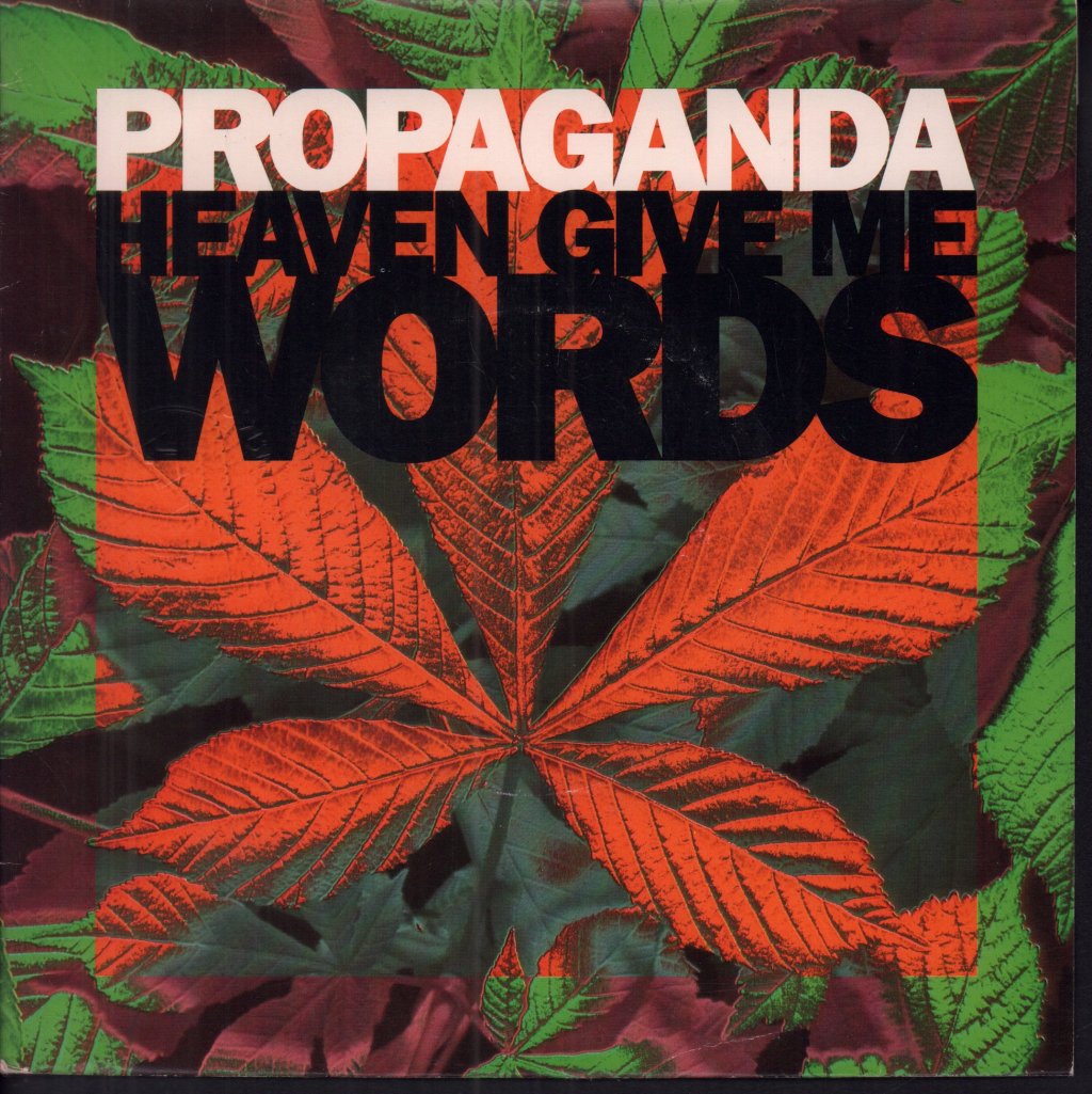 Propaganda - Heaven Give Me Words - 7 Inch