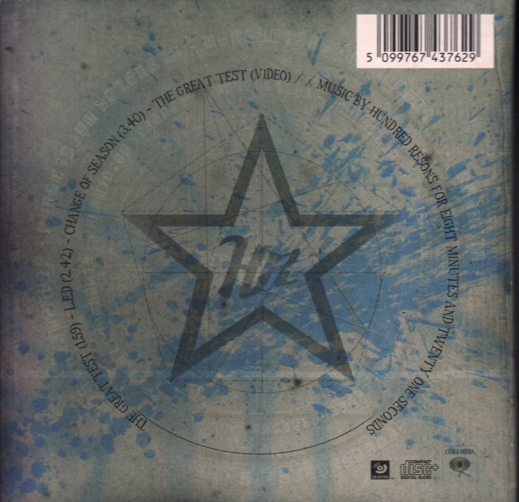 Hundred Reasons - Great Test - Cd