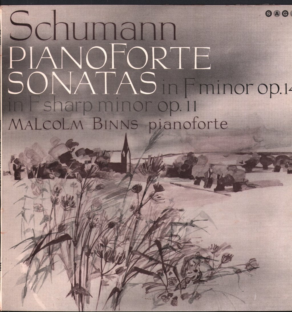 Malcolm Binns - Schumann Pianoforte Sonatas In F Minor Op. 14 - Lp